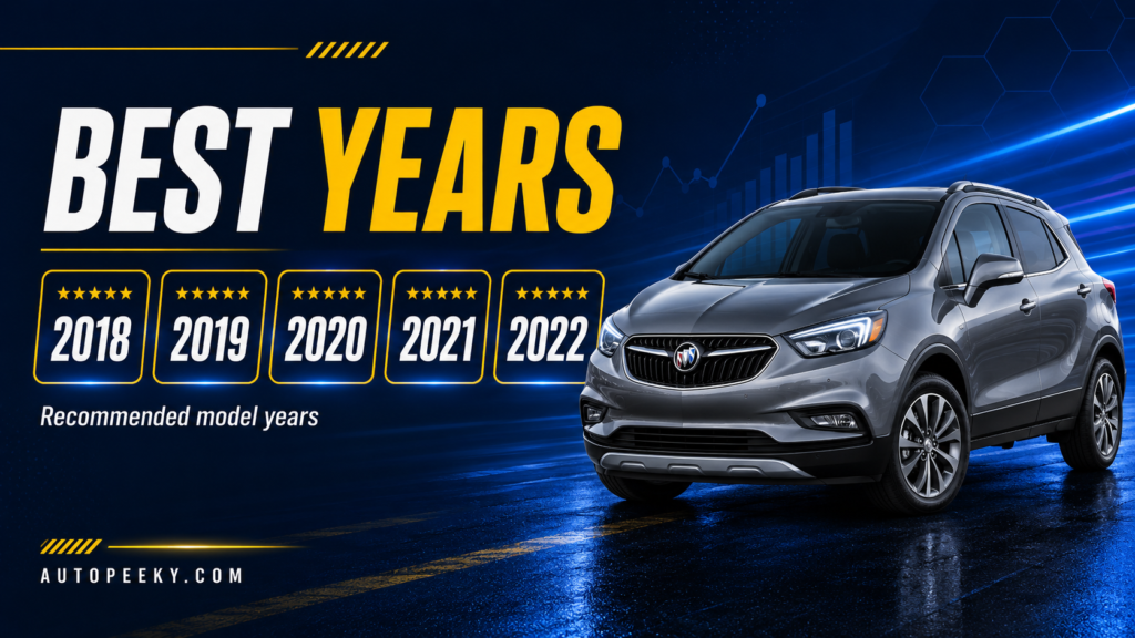 Buick Encore Best Years