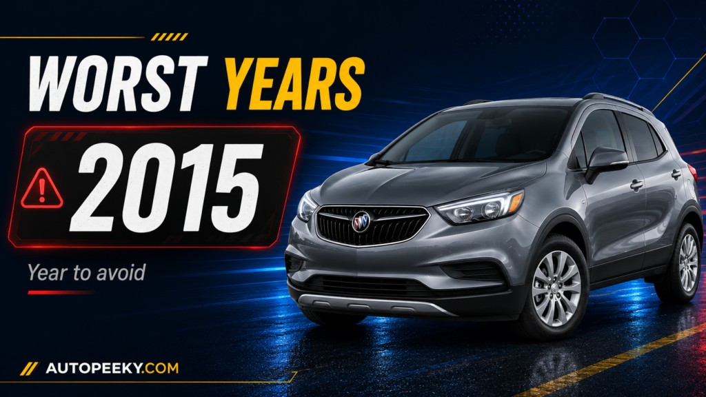 Buick Encore Wrost Years