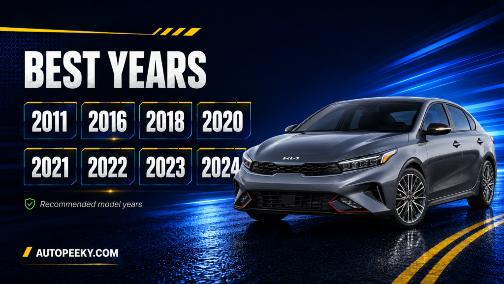 Kia Forte wrost Years